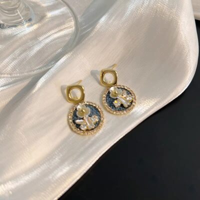 گوشواره گل وینتیج