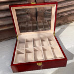 جعبه ساعت چوبی لاکچری