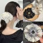 اسکرانچی تور دانتل مرواریدی